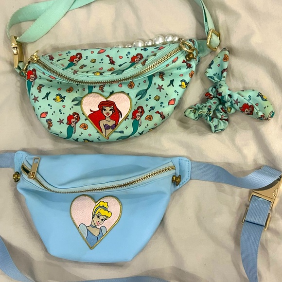 Ariel the little mermaid Making Waves Stoney Clover Lane Classic Fanny Pack SCL - Picture 1 of 7
